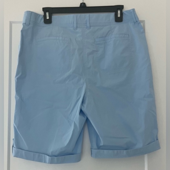 NWOT Chico's Light Blue Women's Bermuda Shorts, Size 12 - Picture 4 of 7